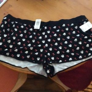 Torrid mini mouse Disney lounge pajama shorts